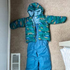 Columbia toddler snowsuit